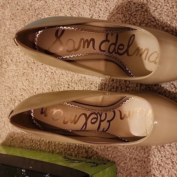 Sam Edelman Danna Nude Patent Heels - Picture 11 of 15